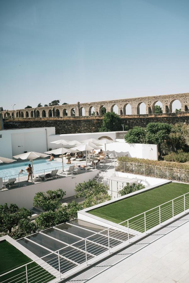 M'Ar De Ar Aqueduto Hotel Évora Exterior foto The pool at the Hotel Grande Bretagne
